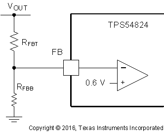 TPS54824 ai_FB_div_slvsdc9.gif