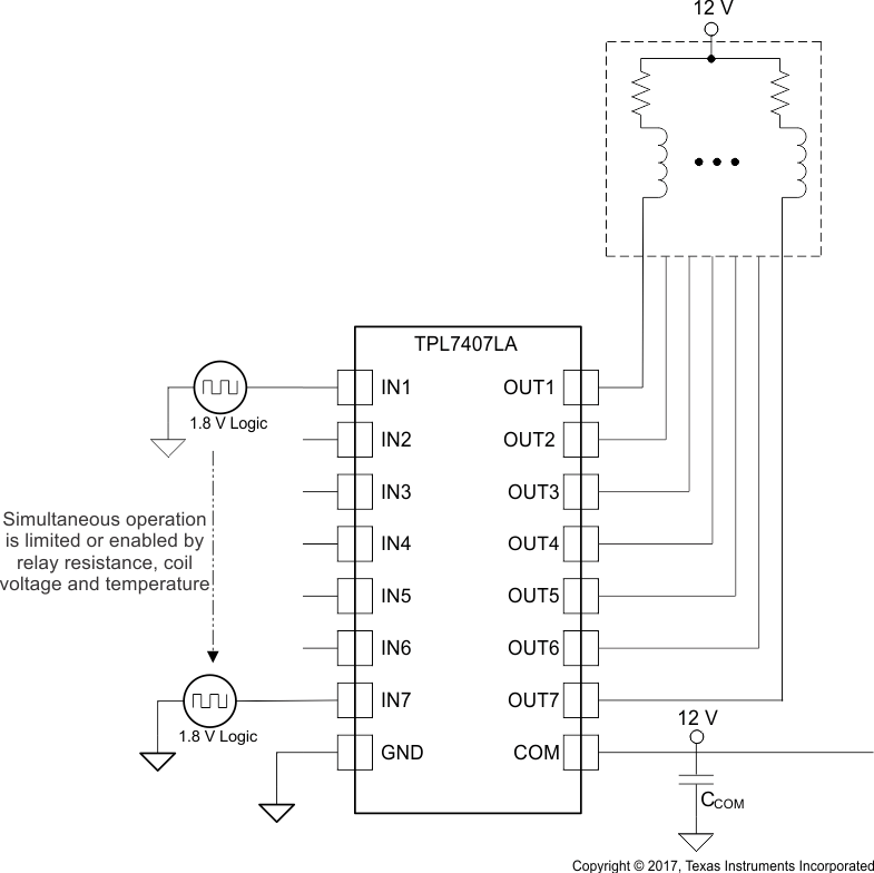 TPL7407LA Inductive_Load_Driving_SLRS073.gif