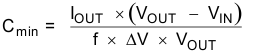 TPS61240-Q1 eq5_cmin_lvsao5.gif