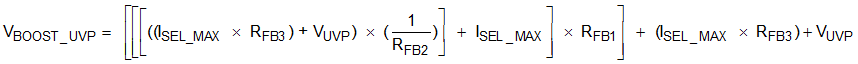 LP8863-Q1 boostUVP3resistor_snvsab6.gif