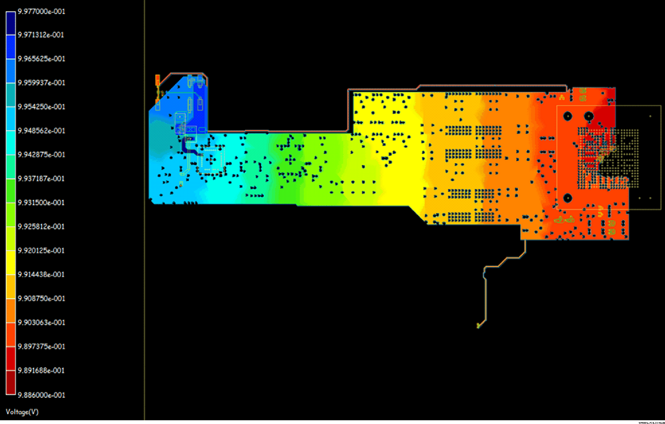 TDA3MV TDA3MA TDA3MD TDA3LX TDA3LA SPRS91v_PCB_CORE_06A.gif