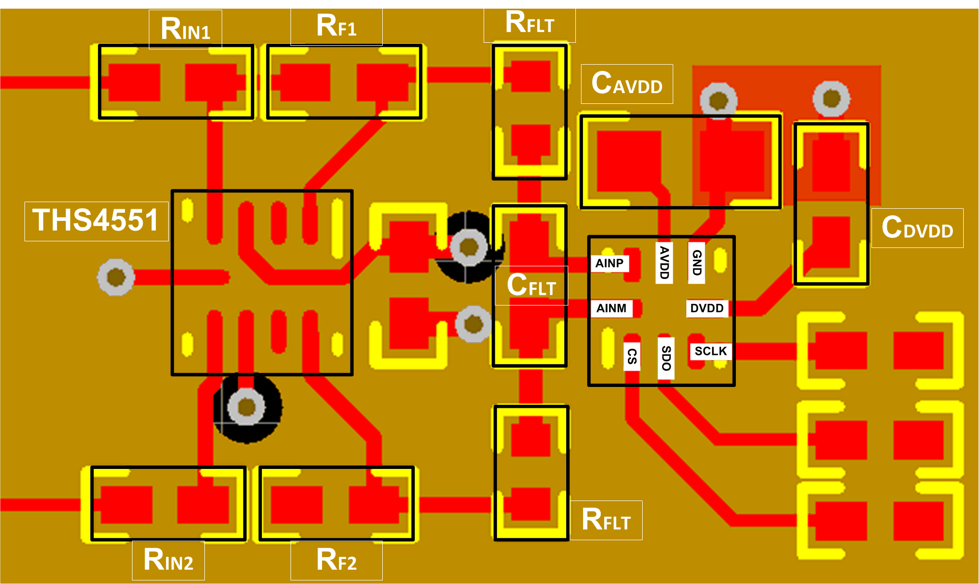 ADS7057 layout_layout_diff_sbas769.gif