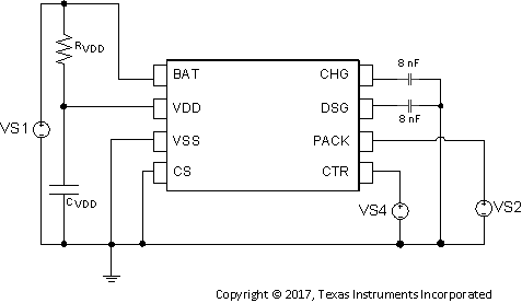 BQ2980 BQ2982 Test Circuit 4