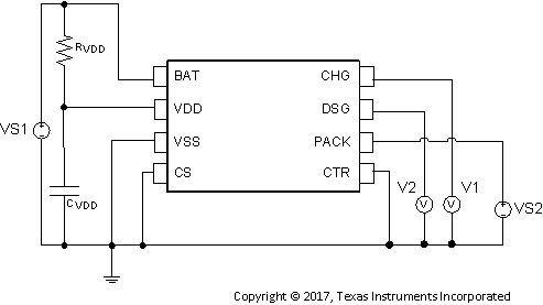 BQ2980 BQ2982 Test Circuit 2