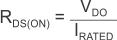 TPS7A26 ldo-rds-on-equation.gif