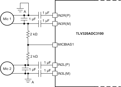 TLV320ADC3100 2mic_typ_app_sbas906.gif