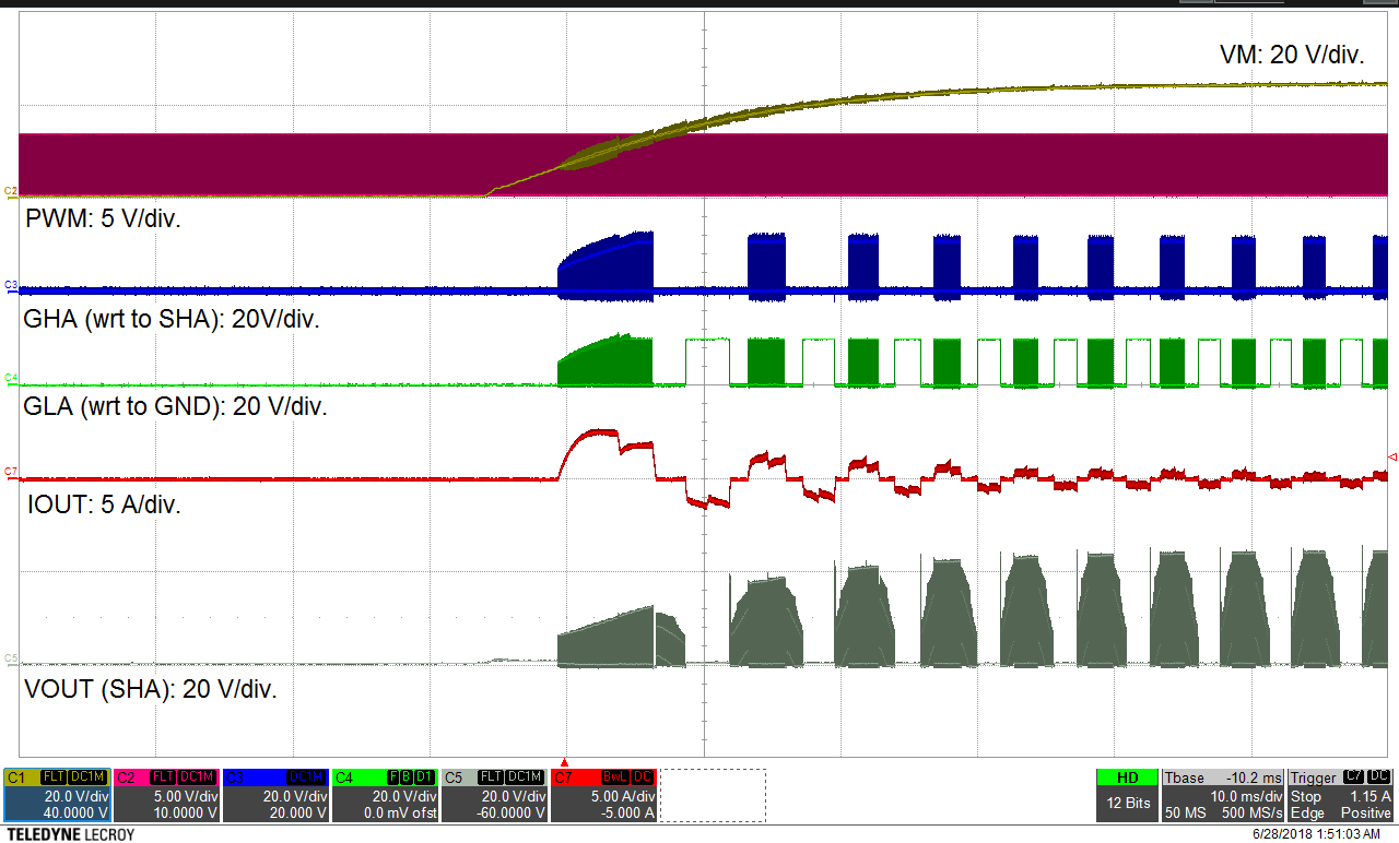 DRV8306 drv8306-motor-starting-with-supply-voltage-change-curve.png