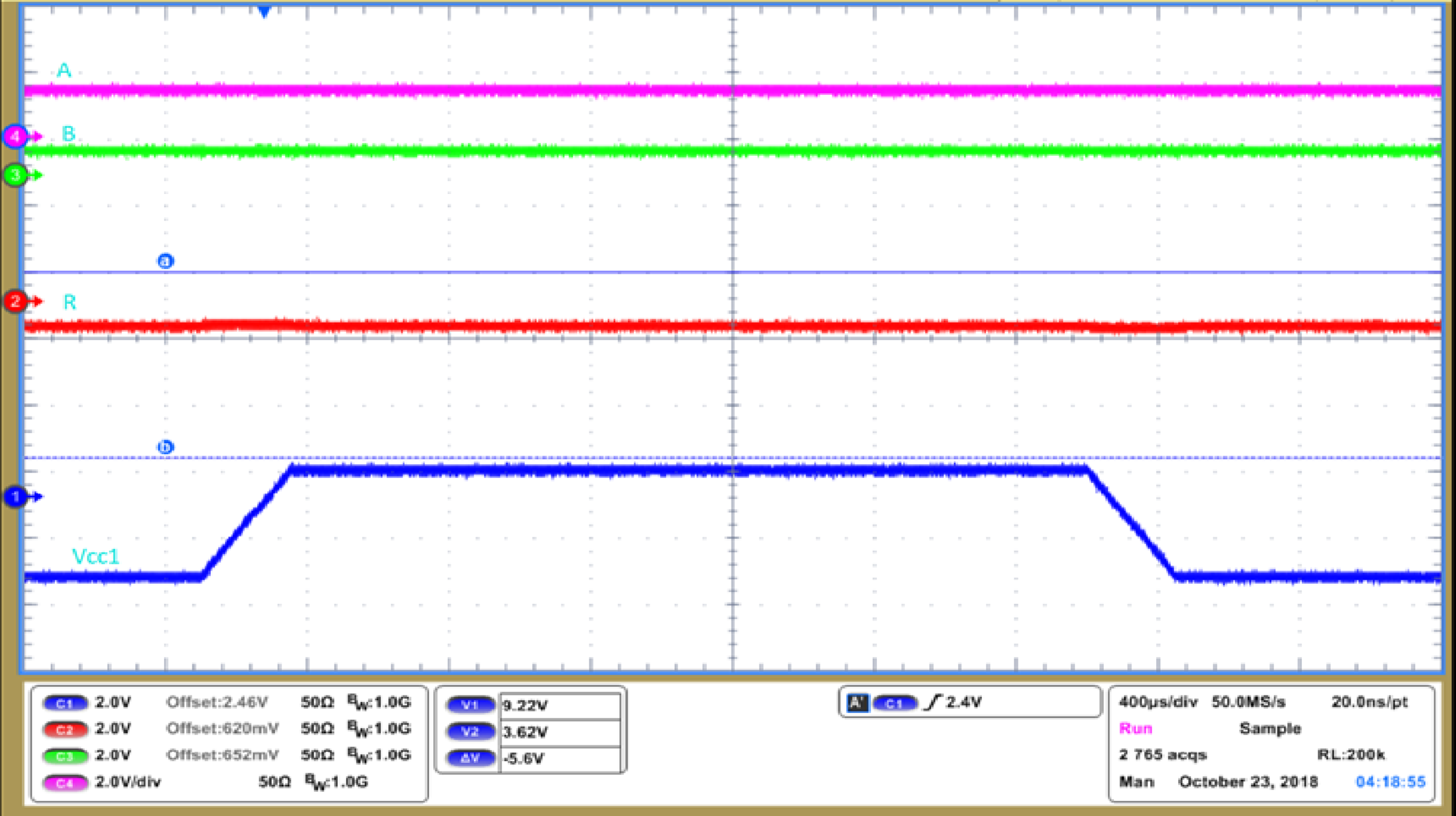 ISO1450 ISO1452 ISO1410 ISO1412 ISO1430 ISO1432 VCC1 加电/断电 - 无毛刺脉冲行为