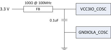 DLPC230-Q1 DLPC231-Q1 Crystal Power Supply Filtering