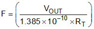 DRV8350 DRV8350R DRV8353 DRV8353R drv835x-continuous-mode-operating-frequency-equation.gif