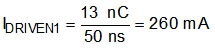 DRV8350 DRV8350R DRV8353 DRV8353R drv835x-idriven1-equation.gif