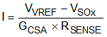 DRV8350 DRV8350R DRV8353 DRV8353R eq_03_current_slvsdj3.gif