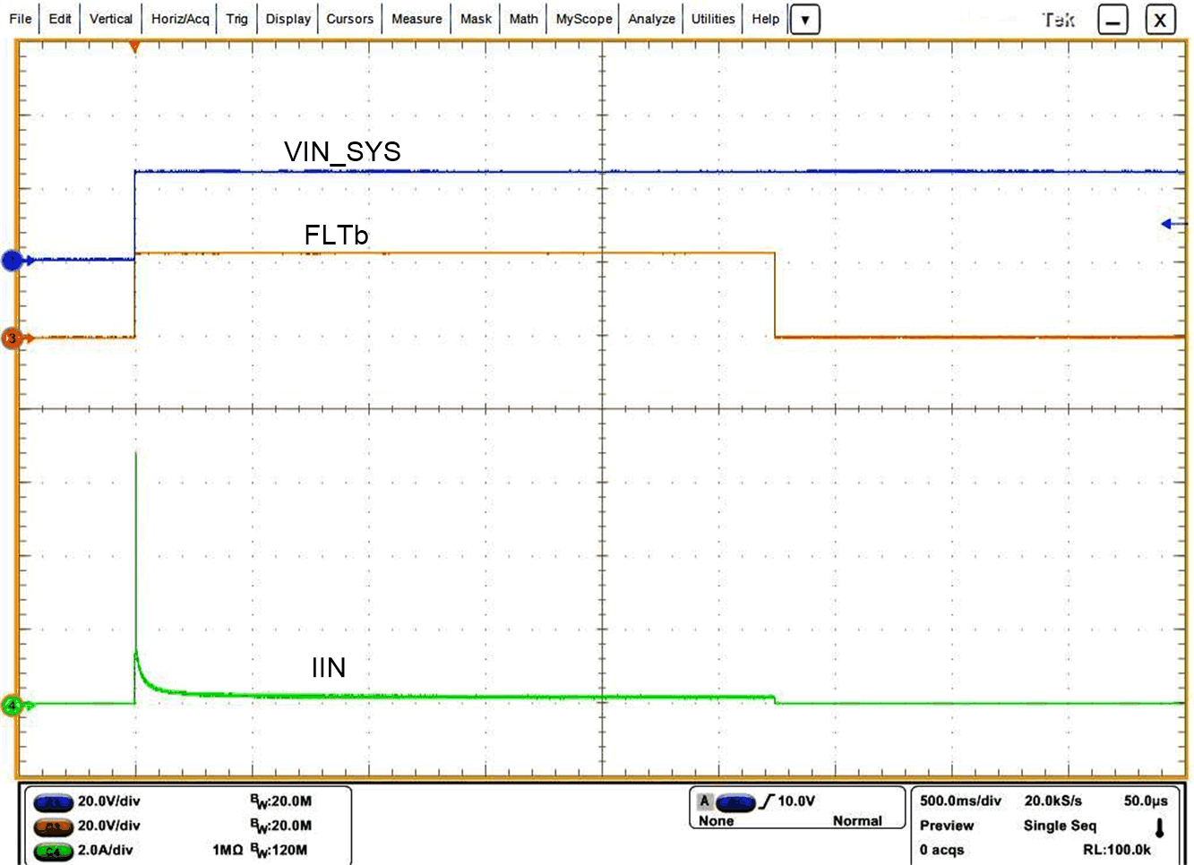 TPS2663 Start-Up With Short on Output