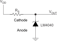 LM4040-N LM4040-N-Q1 shunt_ref_app_schem_snos633.gif