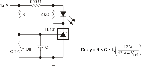 TL431 TL432 延迟计时器