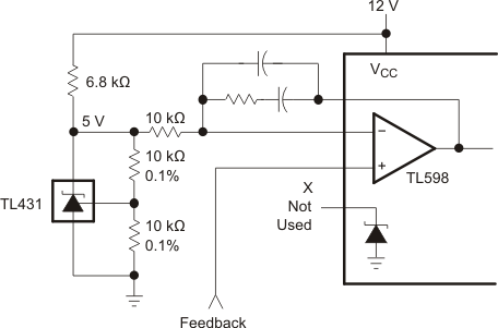 TL431 TL432 具有基准电压的 PWM 转换器