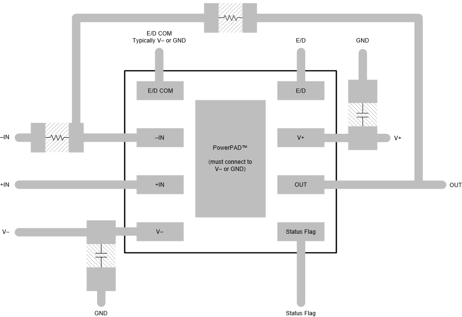 OPA462 opa462-layout-example.gif