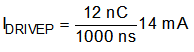 DRV8343-Q1 drv8323-q1-drive-positive-current-equation.gif