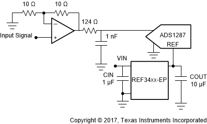 REF3425-EP REF3430-EP REF3433-EP REF3440-EP REF34xx-EP-simplified-schematic-sbas942.gif