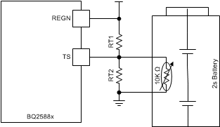 BQ25886 slvse40_ts_resistor_network.gif