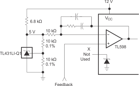 TL431LI-Q1 TL432LI-Q1 ai_pwm_conv_slvsdq6.gif