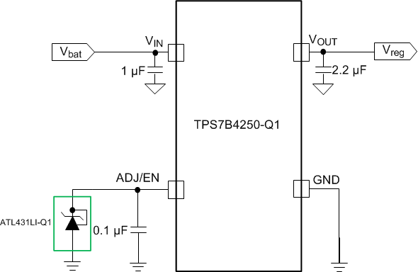 ATL431LI-Q1 ATL432LI-Q1 App_Tracking_LDO.gif