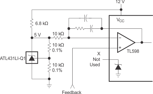 ATL431LI-Q1 ATL432LI-Q1 ai_pwm_conv_slvsdu6.gif