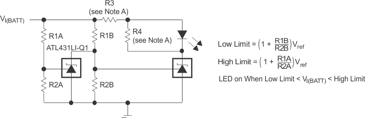 ATL431LI-Q1 ATL432LI-Q1 ai_voltage_monitor_slvsdu6.gif