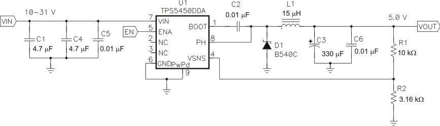 TPS5450-Q1 sch1_lvs757.gif