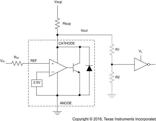 TL431-Q1 TL432-Q1 comparator_app.gif