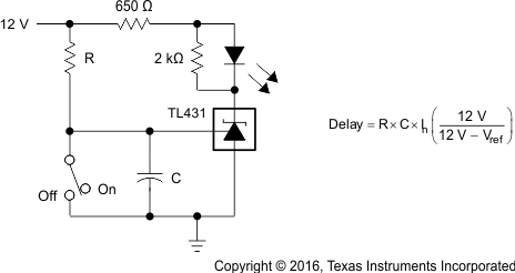 TL431-Q1 TL432-Q1 delay_timer_SGLS302.gif