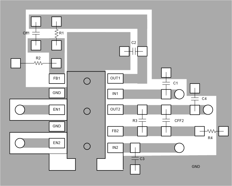 TLV751 sbvs385-layout-1.gif