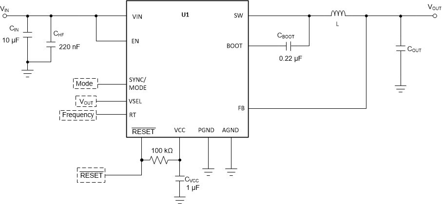 LM63635-Q1 典型应用曲线的电路