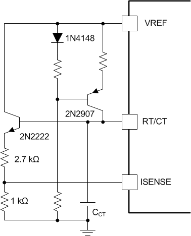 UC1842 UC2842 UC3842 UC1843 UC2843 UC3843 UC1844 UC2844 UC3844 UC1845 UC2845 UC3845 电流模式 PWM 用作电压模式 PWM