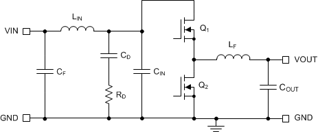 LM706A0-Q1 具有 π 级 EMI 滤波器的降压稳压器