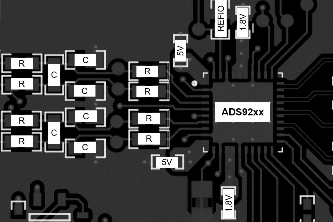 ADS9217 ADS9218 ADS9219 示例布局