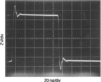 LM6172 端接不当的信号