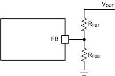 LMR51606-Q1 LMR51610-Q1 Output Voltage Setting