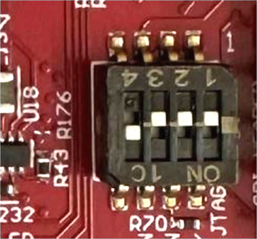 xWRL1432BOOST 用于各种模式设置的 S4 开关