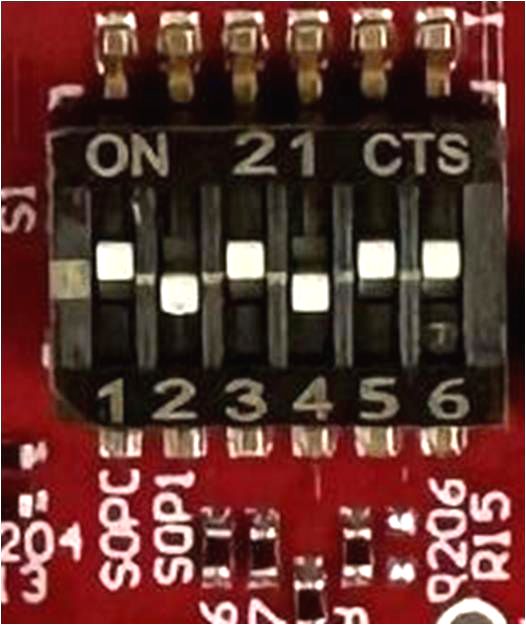 xWRL1432BOOST 用于各种模式设置的 S1 开关