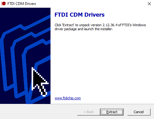 DAC80502-01EVM FTDI USB 驱动程序