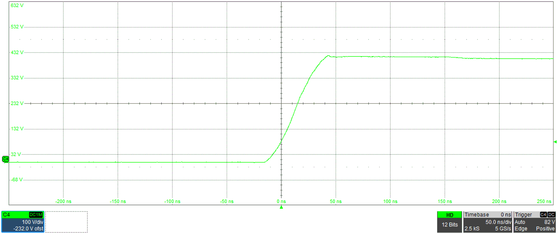 TIDA-010938 升压模式下的双向直流/直流开关节点