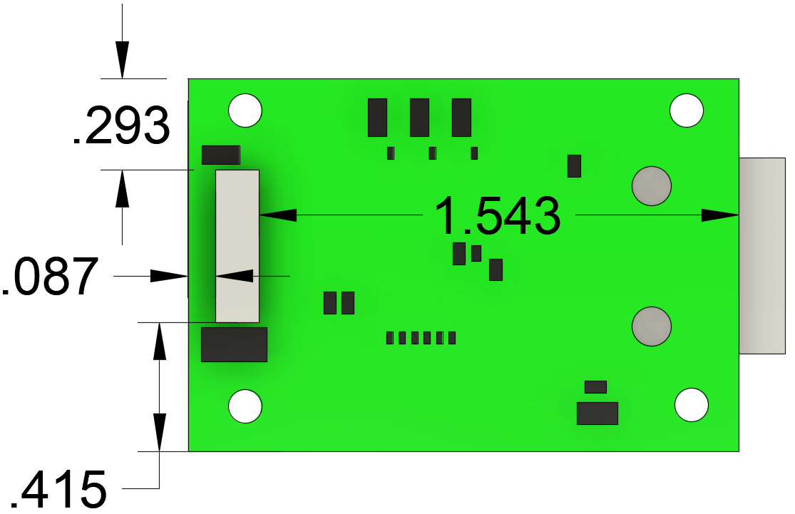 DP83826-EVM-AM2 DF40GB 连接器安装位置