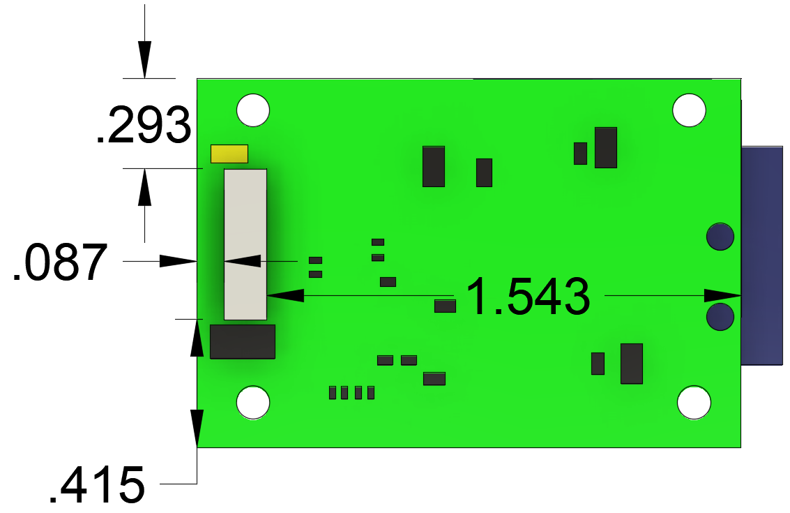 DP83TG720-EVM-AM2 DF40GB 连接器安装位置