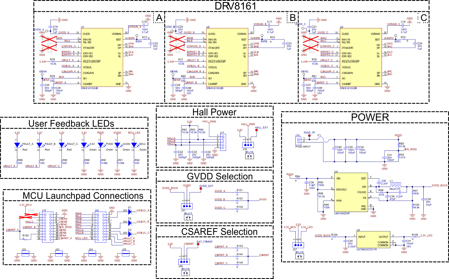 DRV8161EVM 原理图 1