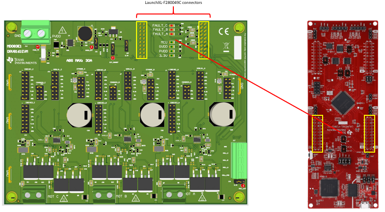 DRV8161EVM DRV8161EVM 对接 LAUNCHXL-F280049C