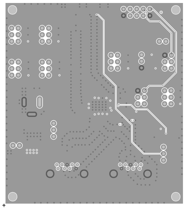 TUSB521Q1-EVM TUSB521Q1-EVM PCB 第 4 层（信号）