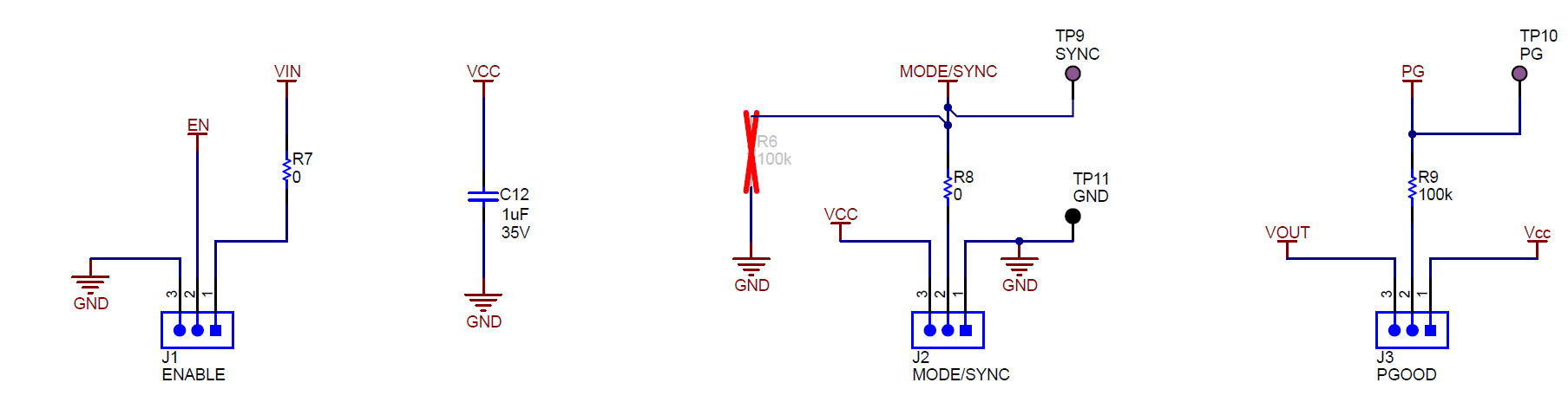 LMR66430-2EVM LMR66430-2EVM 原理图 - 跳线