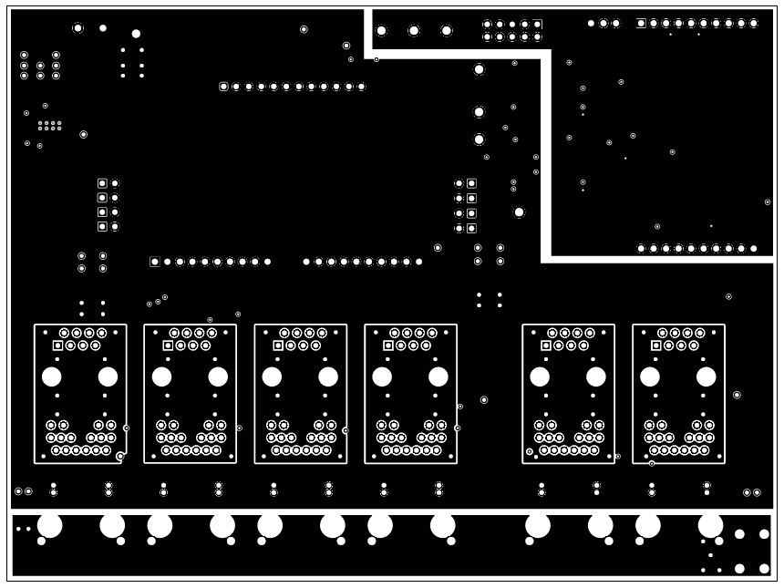 TPS23881B1EVM BOOST-PSEMTHR-007（主板）第 3 层布线