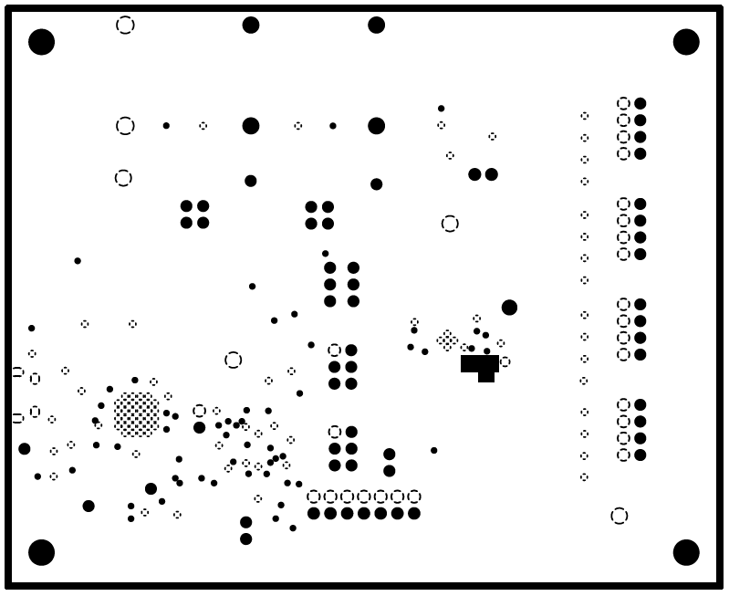 DAC80516EVM DAC80516EVM PCB 接地平面布局